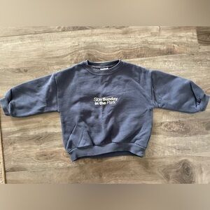 Zara Kids Sweatshirt - Gray/blue